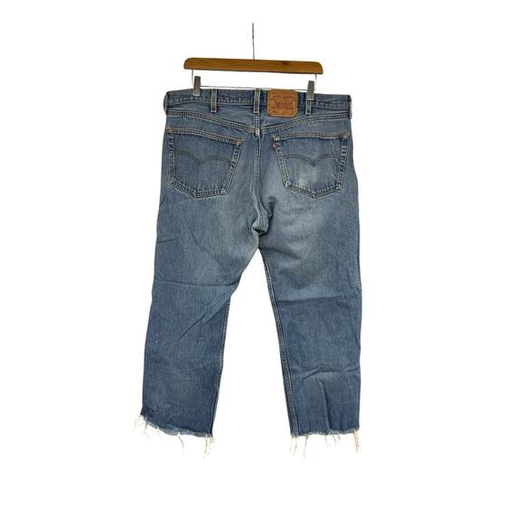 Levi’s The Vintage Twin Upcycled Jeans 501 Fit Size 40 Or Womens 12/14 - Picture 1 of 11